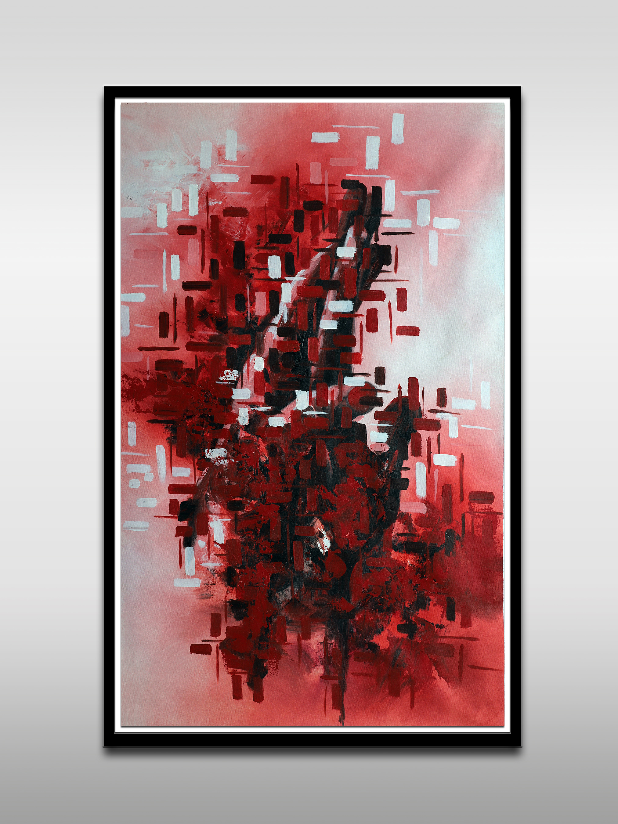 Passionate Hands In Love Abstract Art