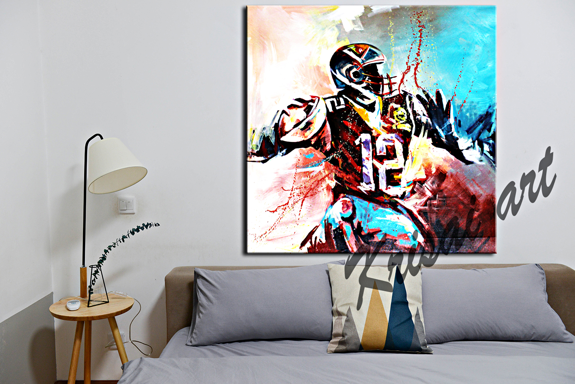 Passionate American Football Wall Art