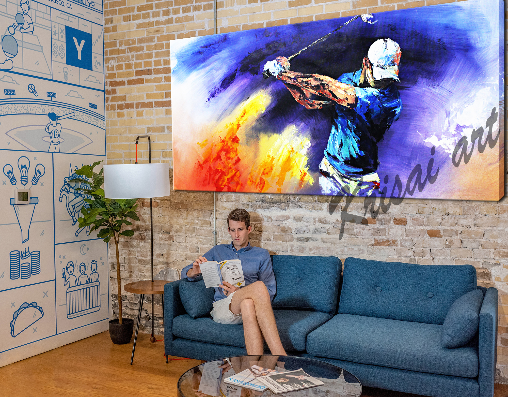 The Powerful Shot Figurative Abstract Art 