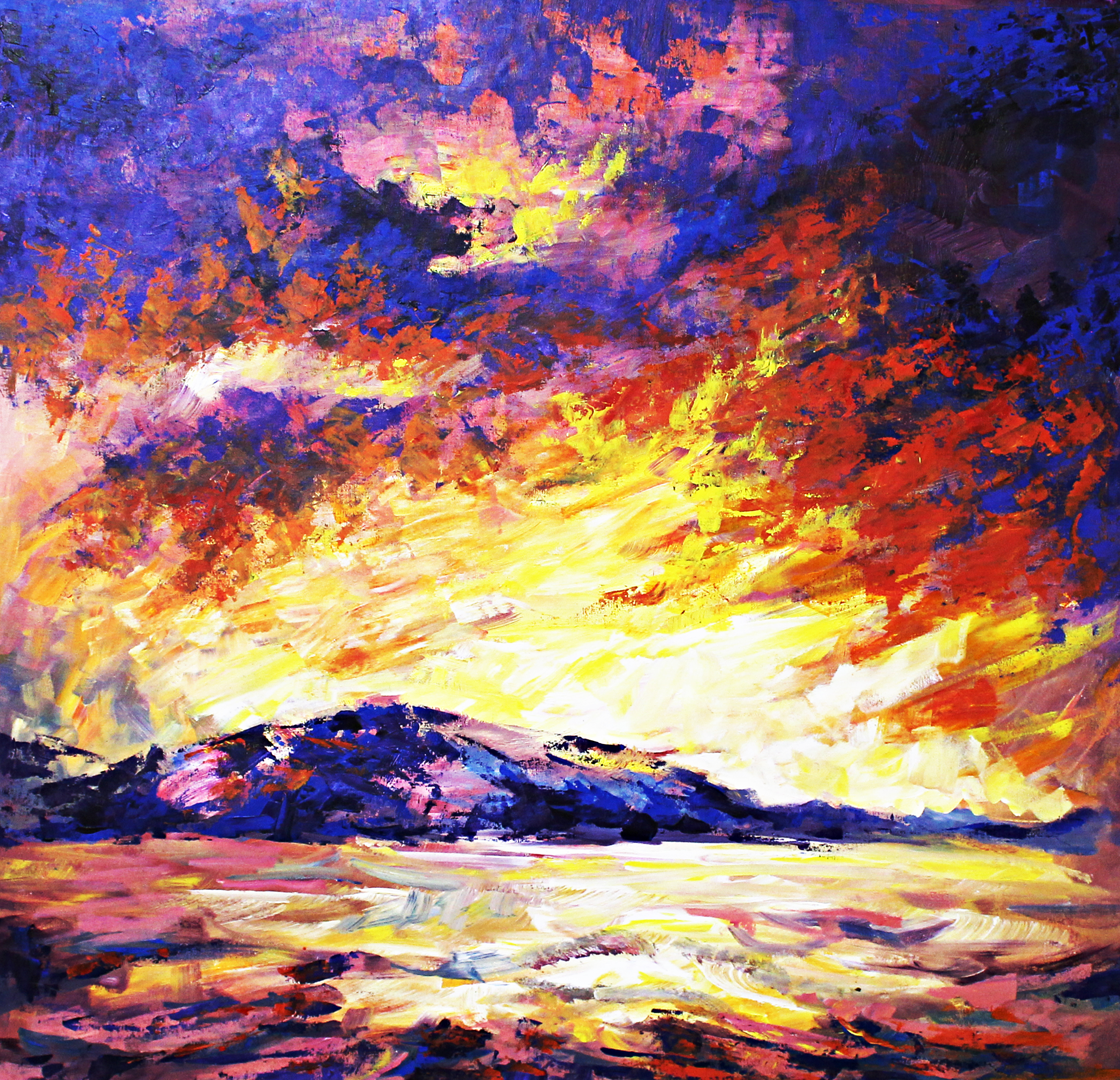 The Dreamland Landscape modern abstract art