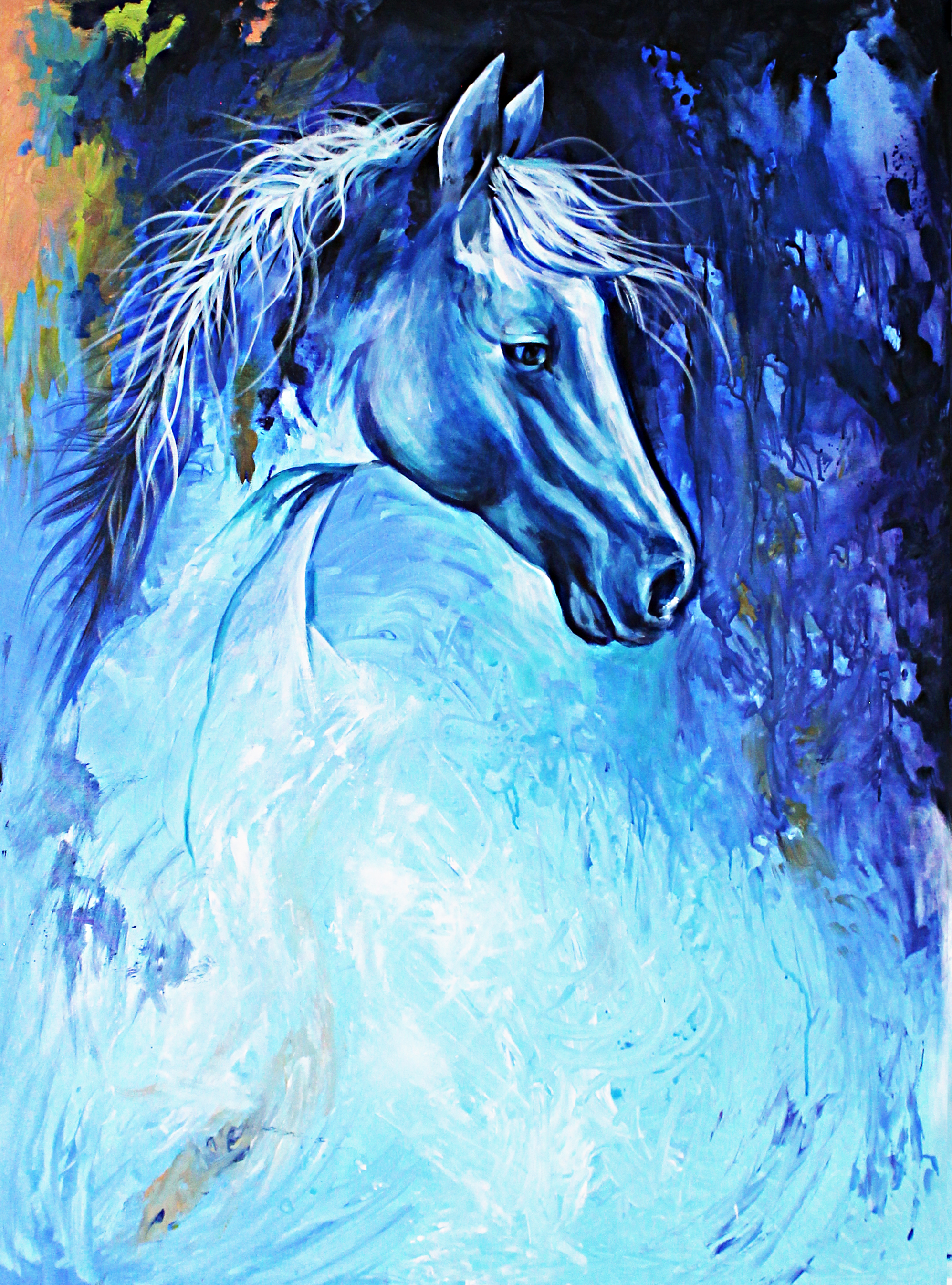 The Beautiful Horse Painting