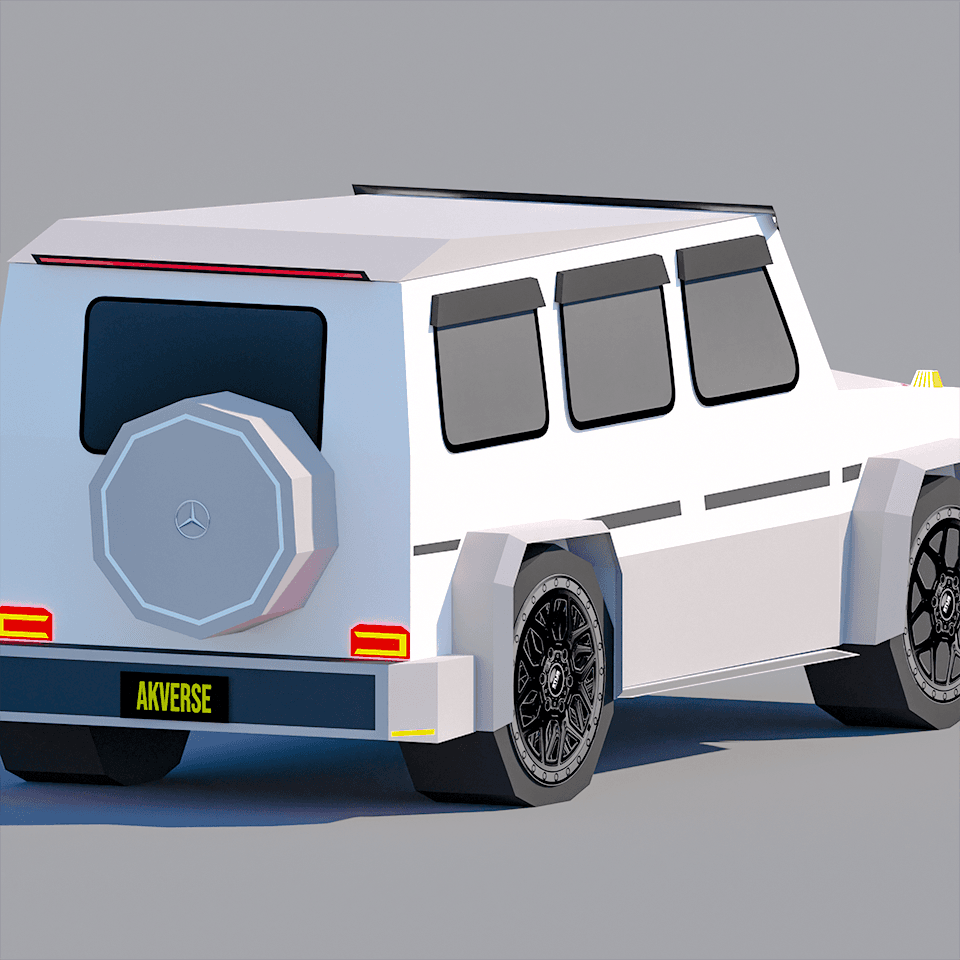 G-Wagon Paper Model – Printable DIY Craft PDF 