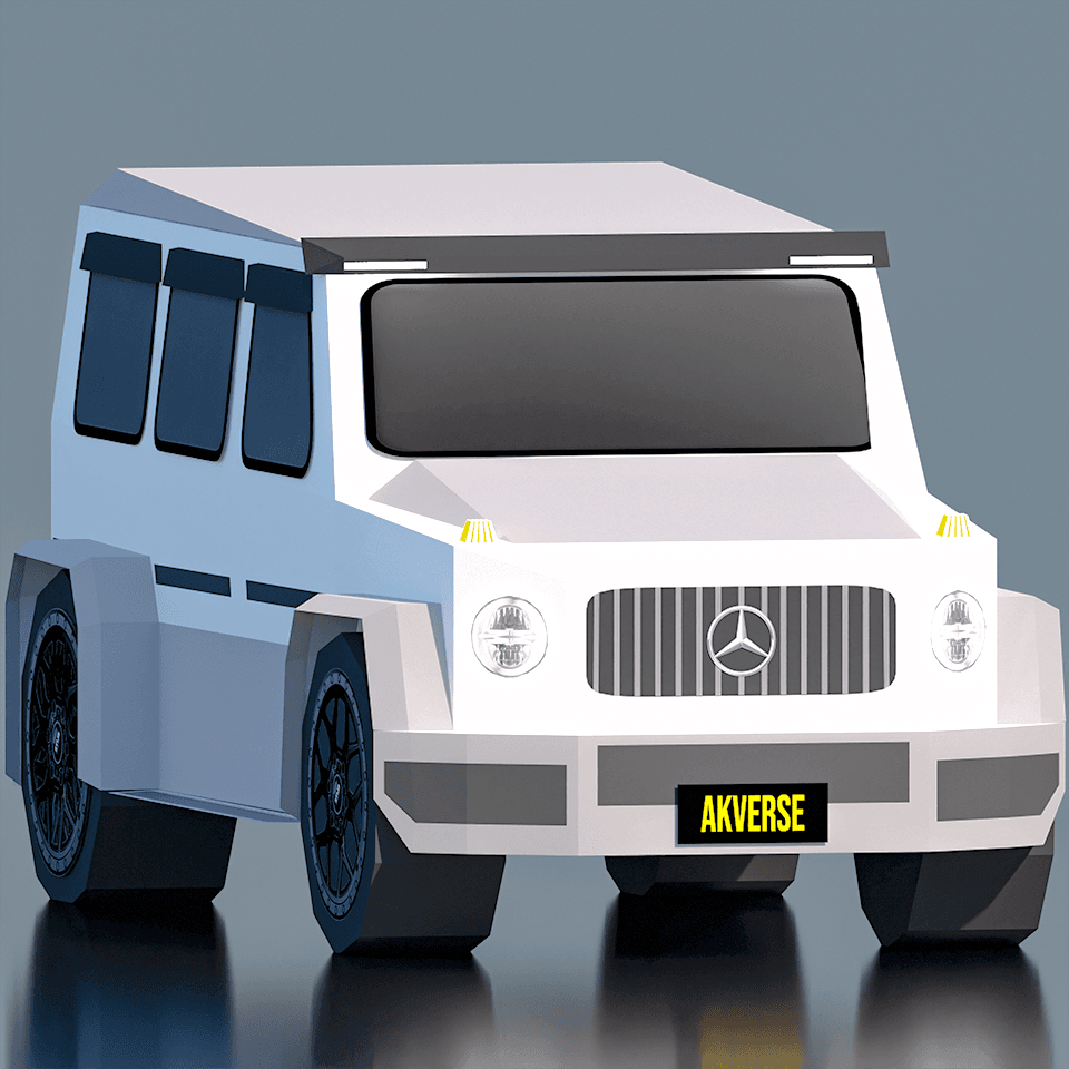 G-Wagon Paper Model – Printable DIY Craft PDF 
