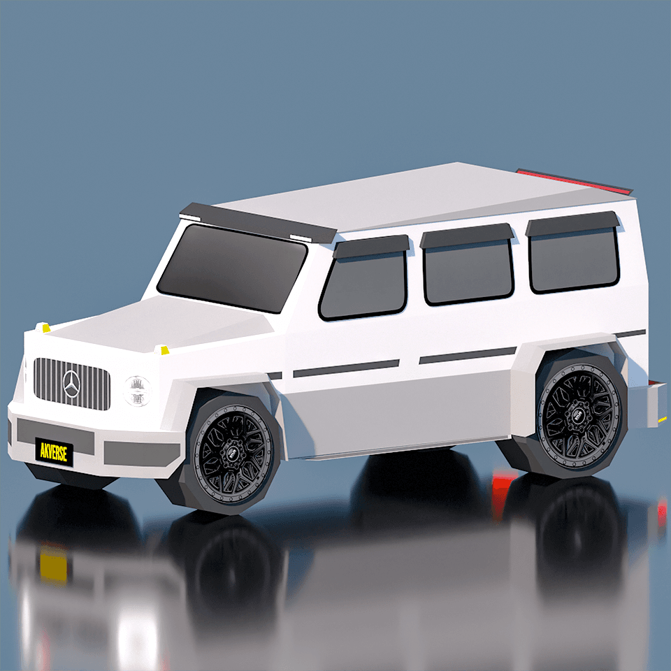 G-Wagon Paper Model – Printable DIY Craft PDF 