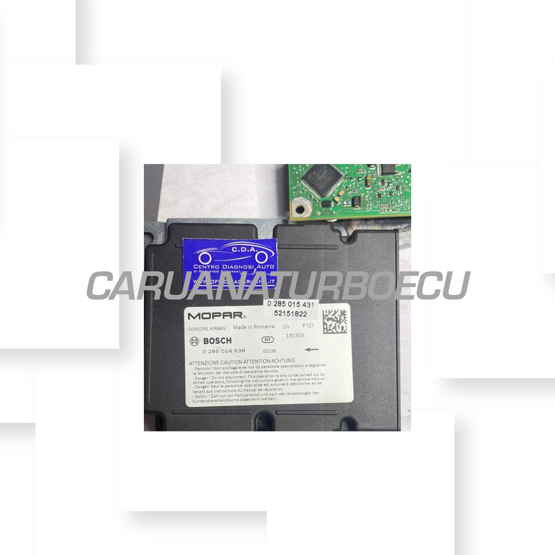 Ripristino e Rigenerazione Centralina Airbag 52151822 | Reset Dati Crash