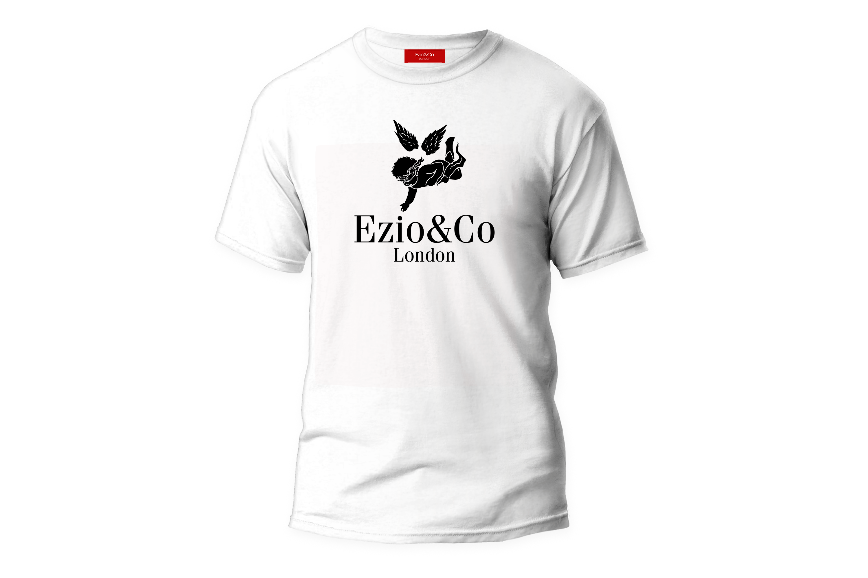EZIOANDCO LONDON BIG LOGO PRINT TSHIRT
