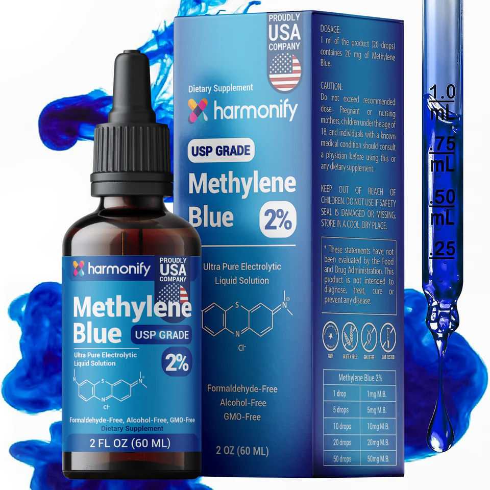 Harmonify - Methylene Blue 2% USP Grade Tincture