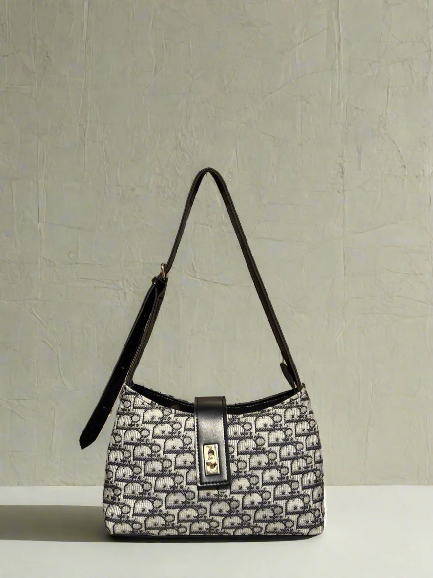 Casual Chic Saddle Bag “Printed”