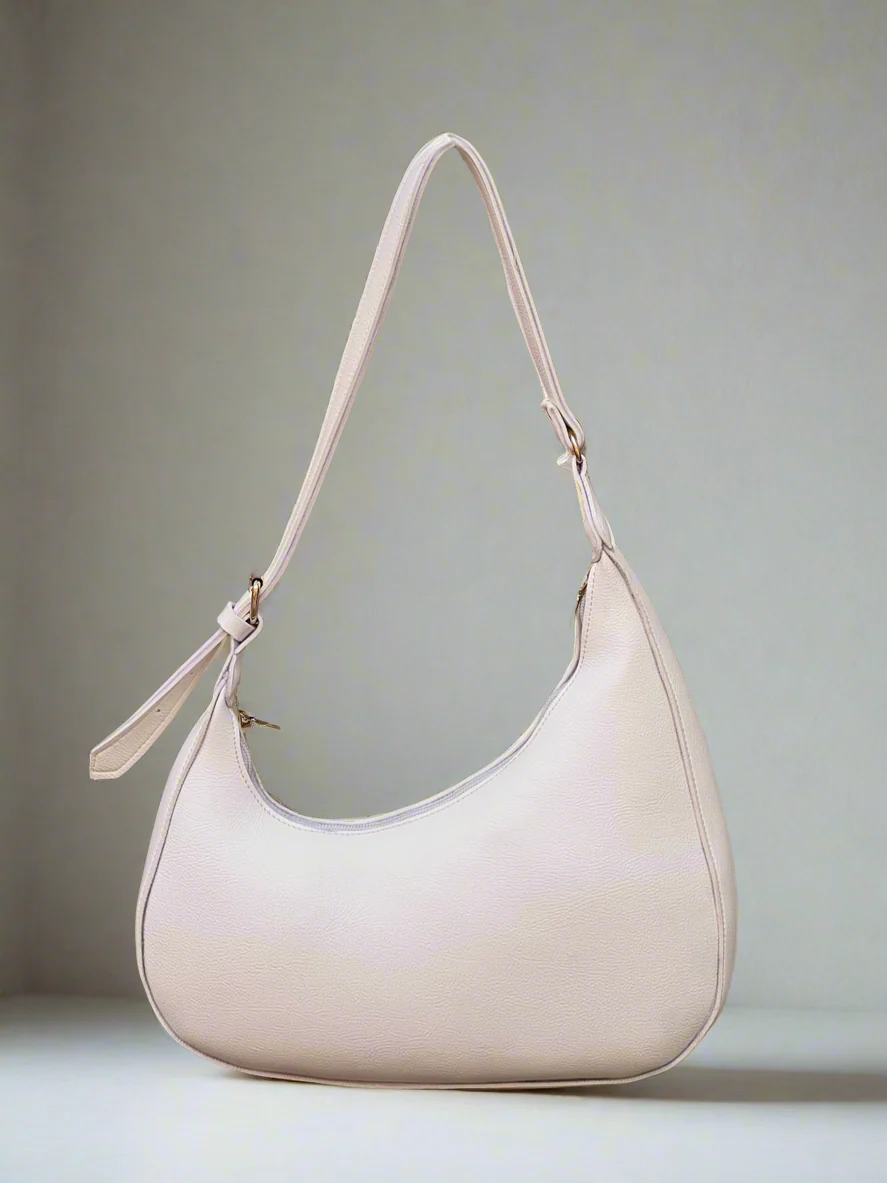 Luna Asymmetric Bag “White”