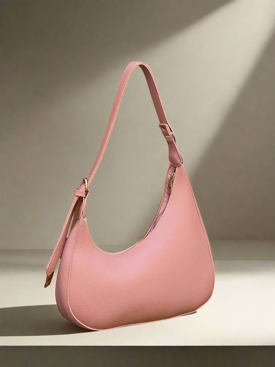 Luna Asymmetric Bag “Pink”
