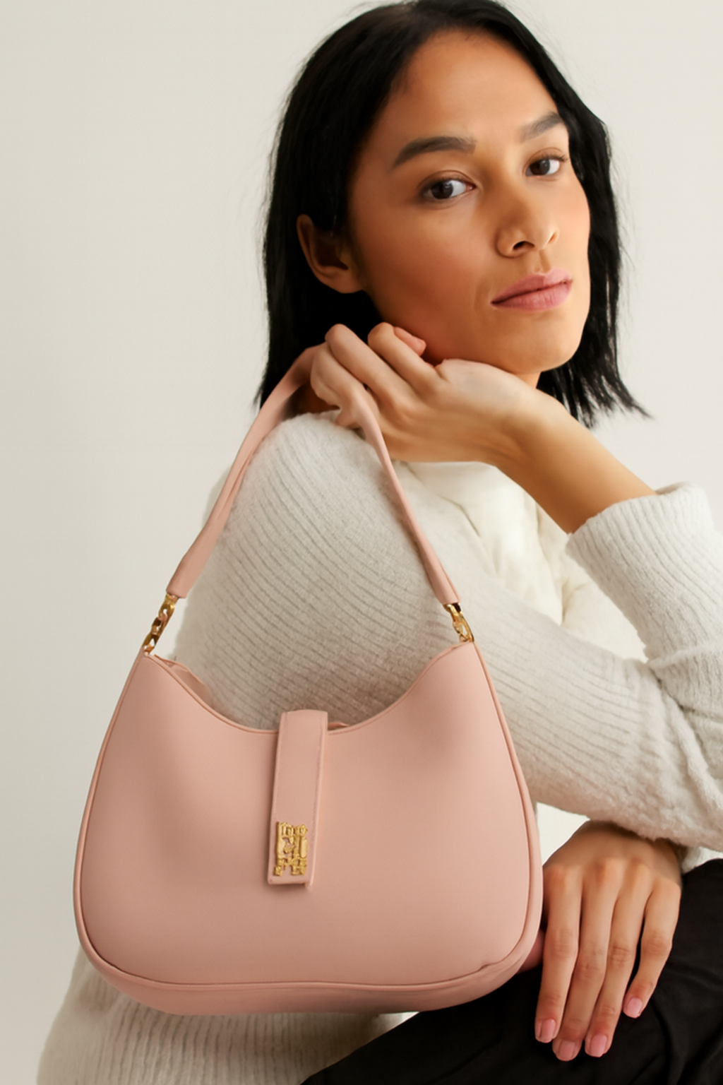 Blush Pink Shoulder Bag