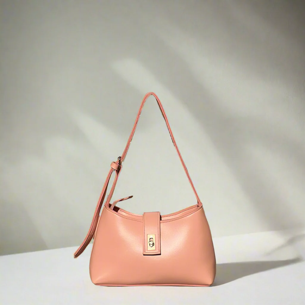 Casual Chic Saddle Bag “Pink”