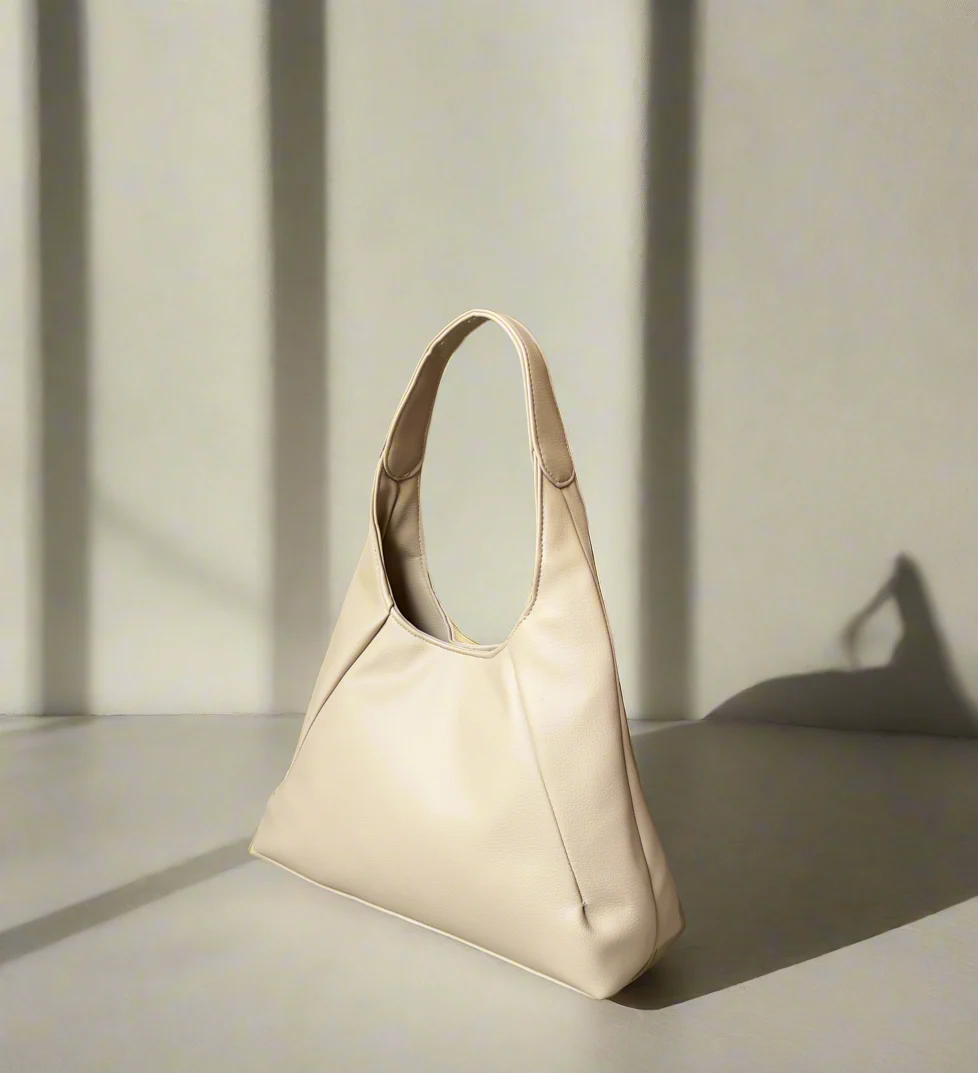 Berlin Satchel Tote “Beige”