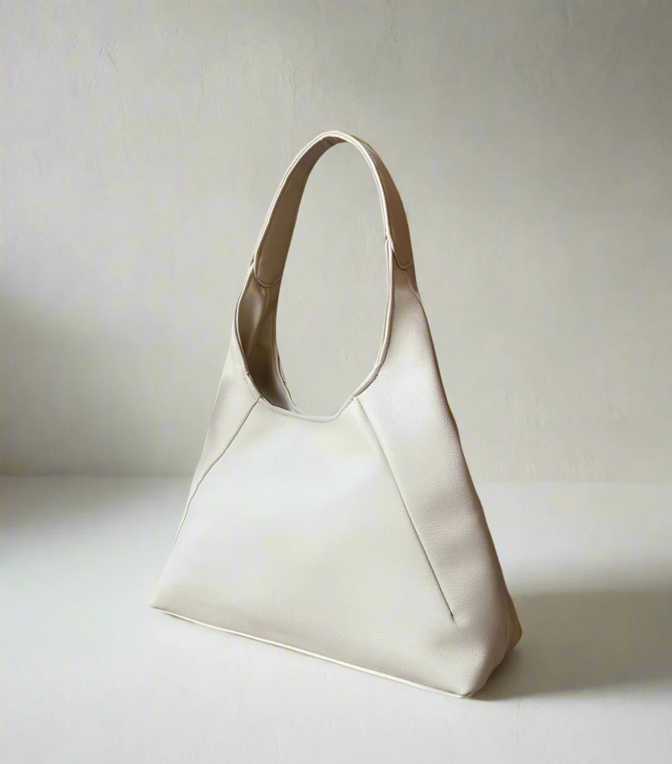Berlin Satchel Tote “White”