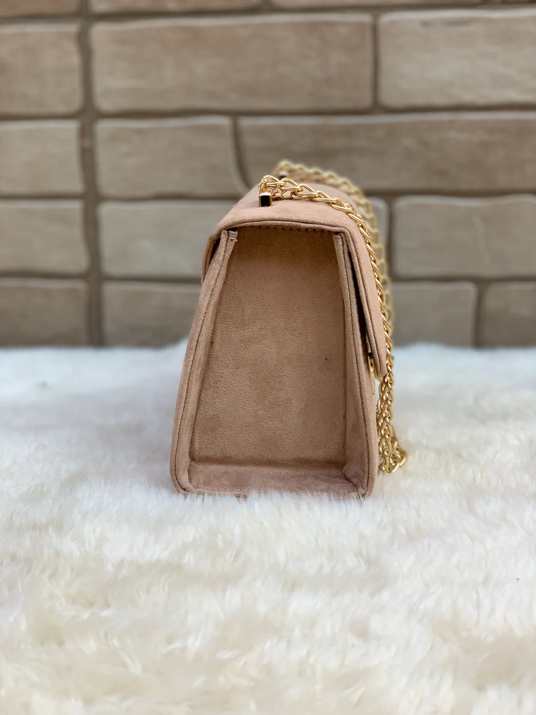 Alcan Chic Crossbody Bag “Beige”
