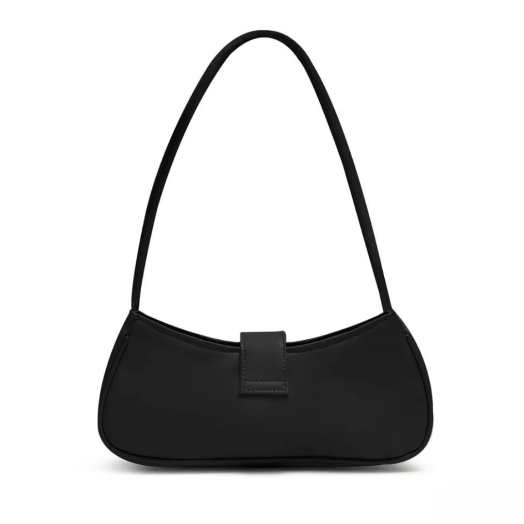 Nova Black Buckle Bag