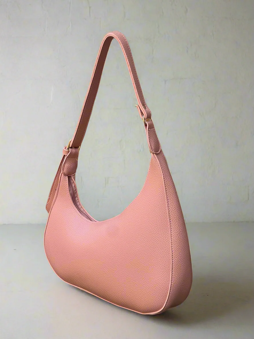 Luna Asymmetric Bag “Pink”