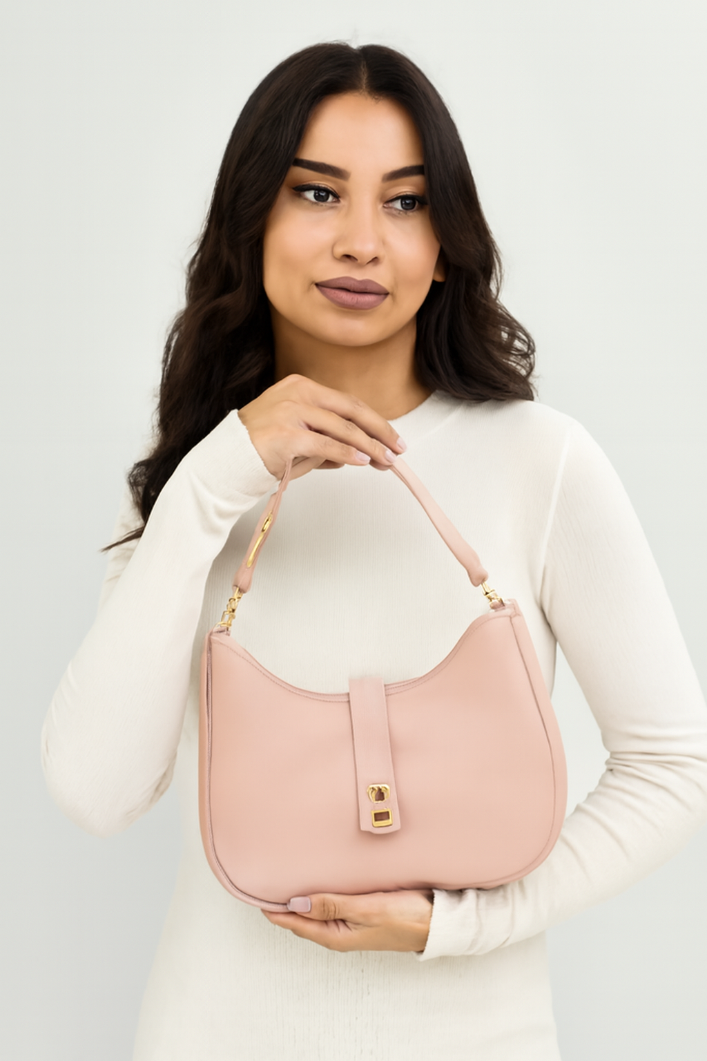 Blush Pink Shoulder Bag