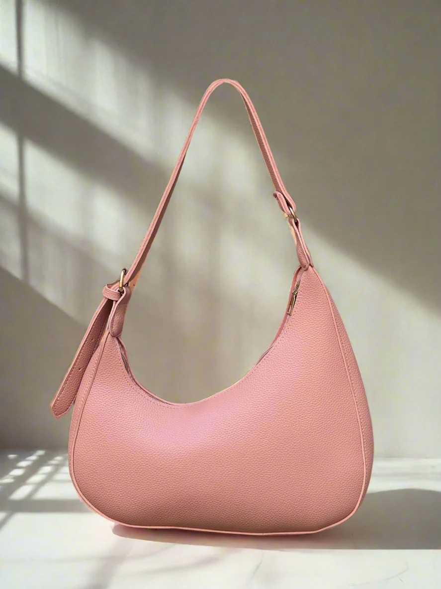 Luna Asymmetric Bag “Pink”