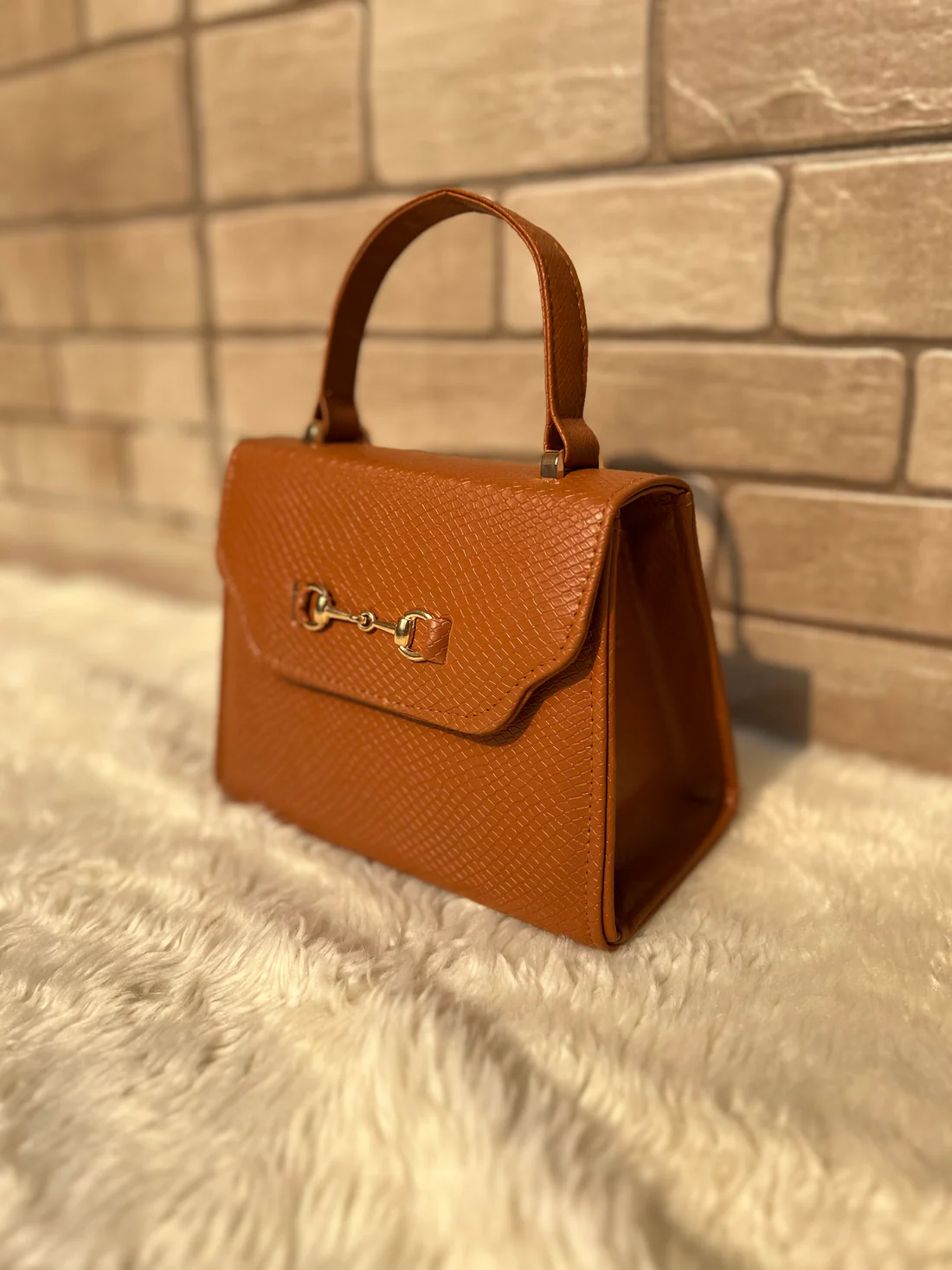 Versatile Amphibian Mini Handbag “Brown”