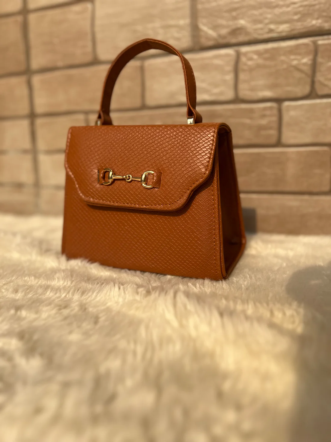 Versatile Amphibian Mini Handbag “Brown”