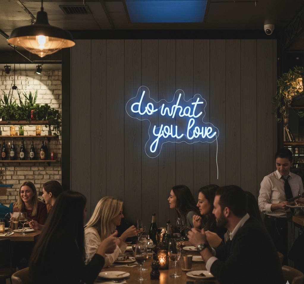 Do What You Love Neon Sign