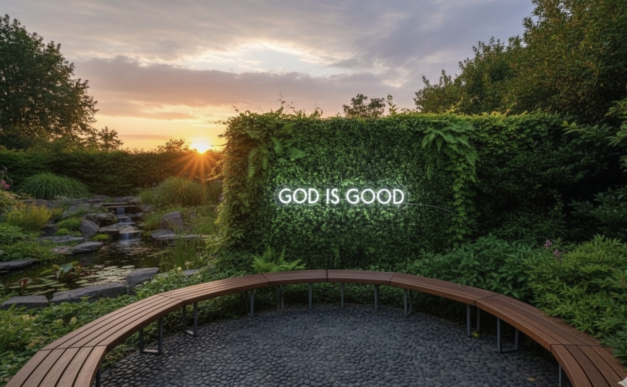 God Is Good Neon Sign