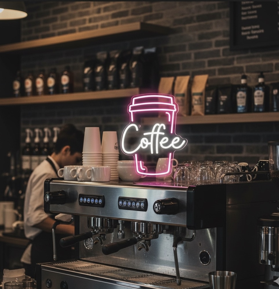 Neon Coffee Sign