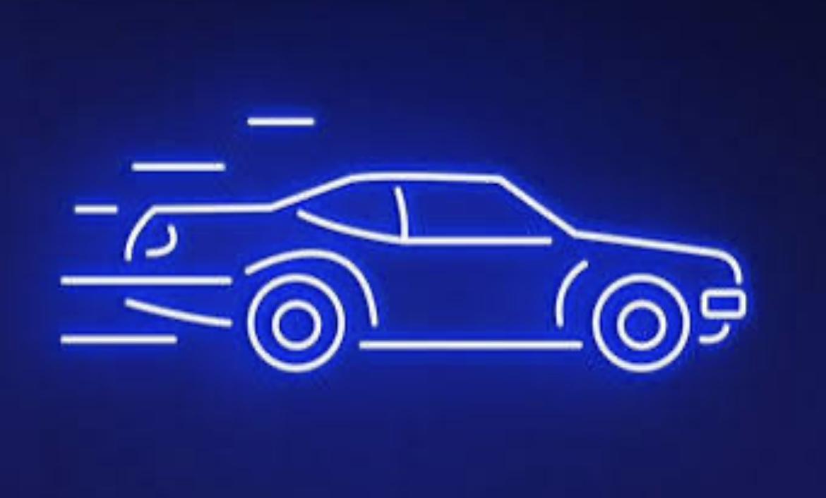 Neon Car Sign