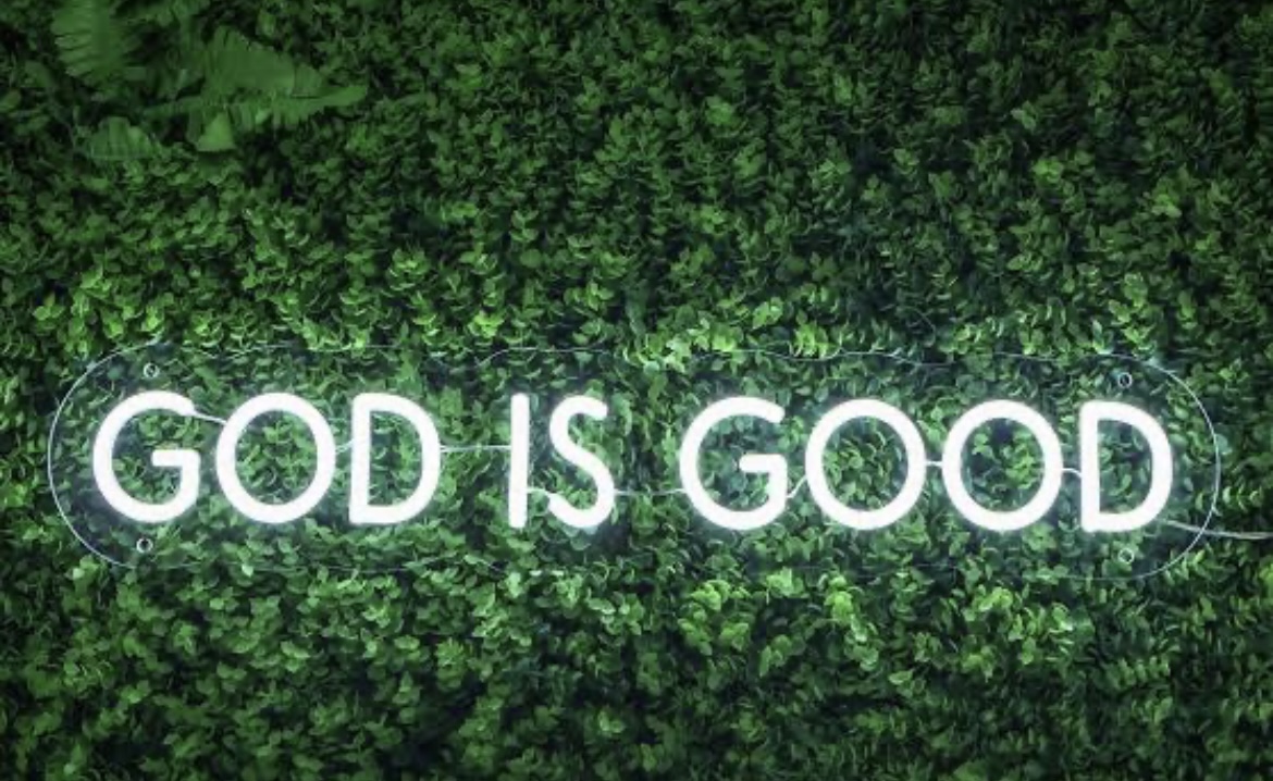 God Is Good Neon Sign
