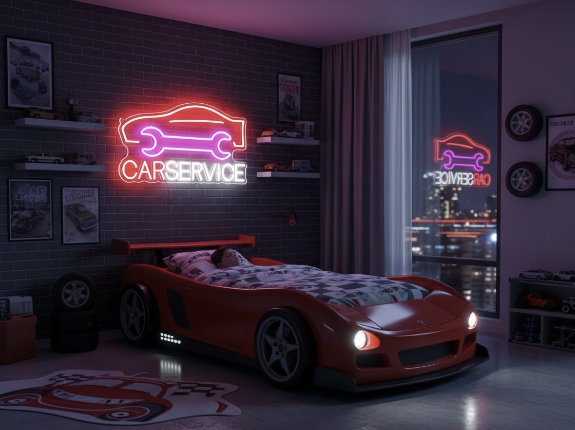 Car Service Neon Sign