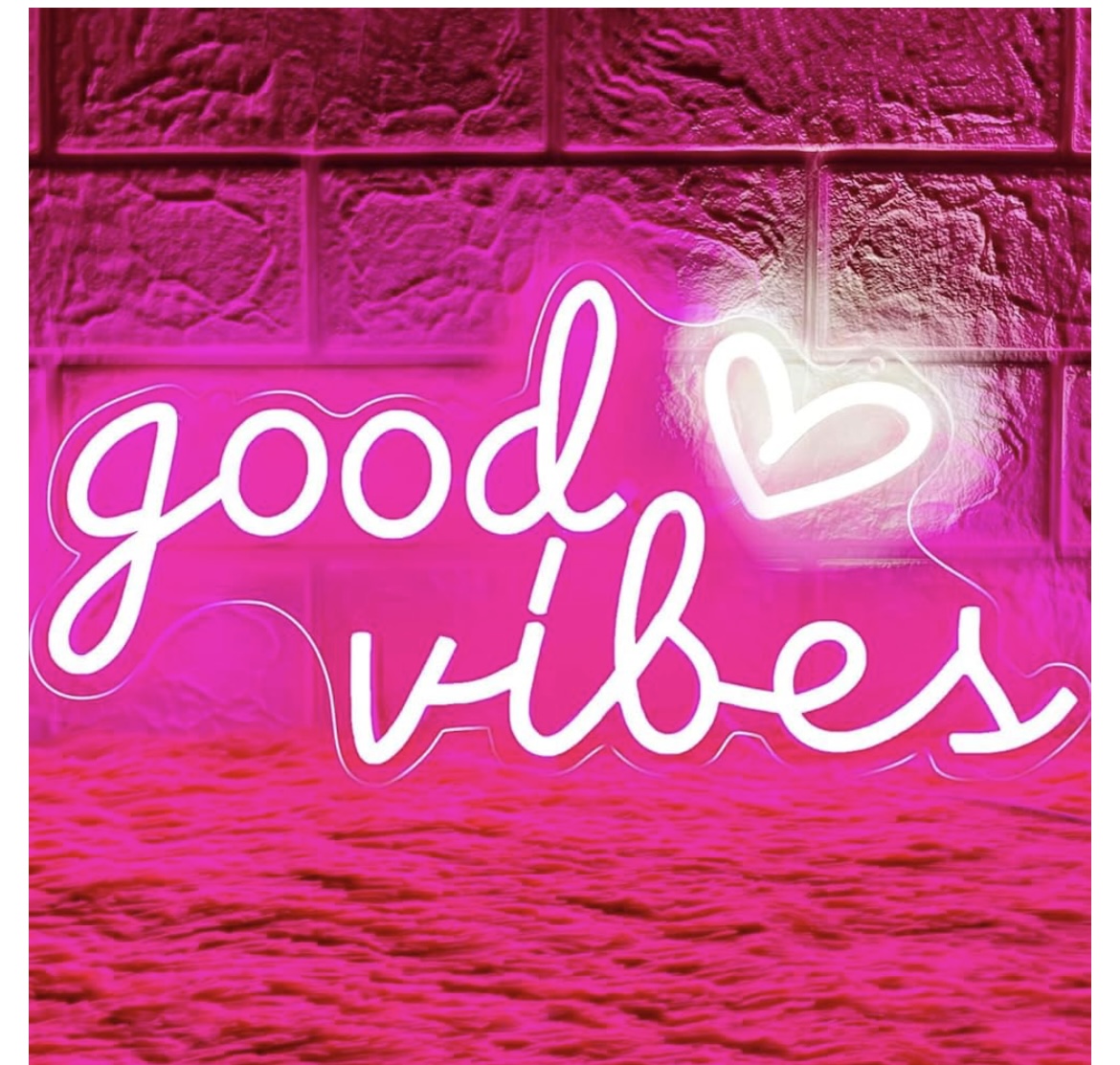Good Vibes Neon Sign