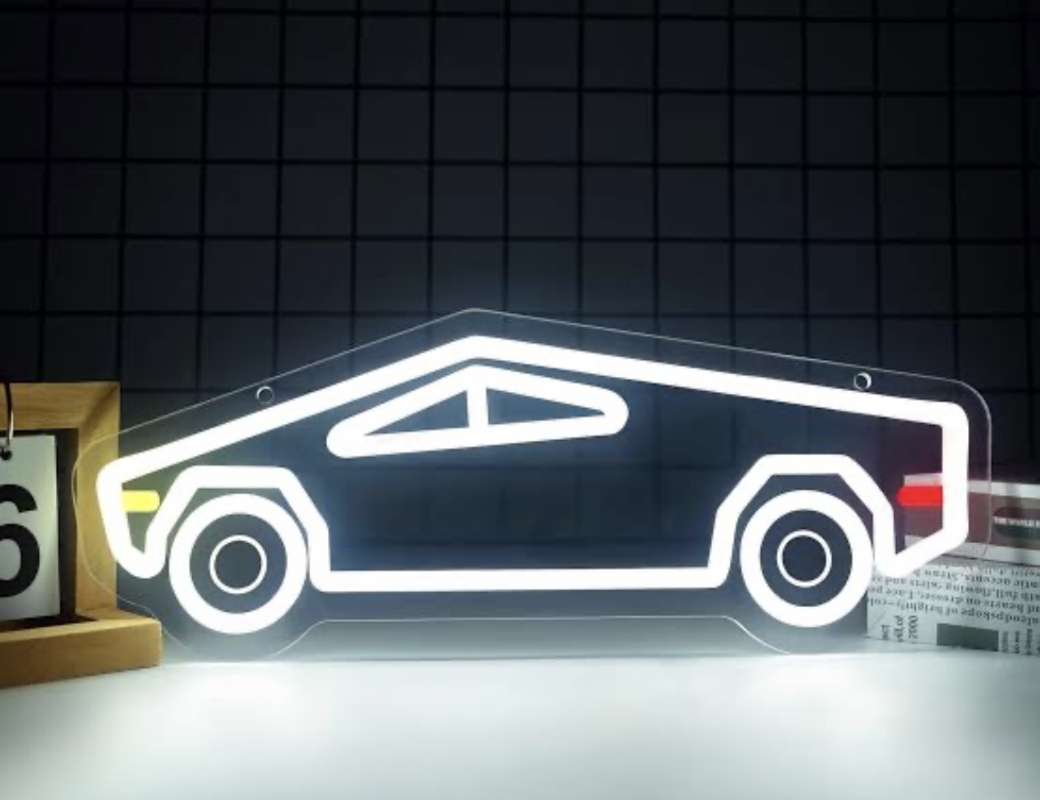 Cybertruck Neon LED Sign