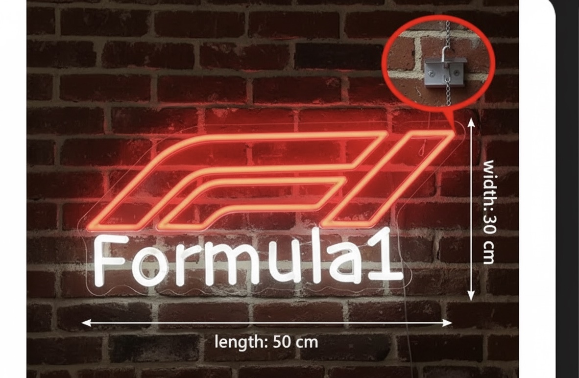 Formula 1 Neon Sign
