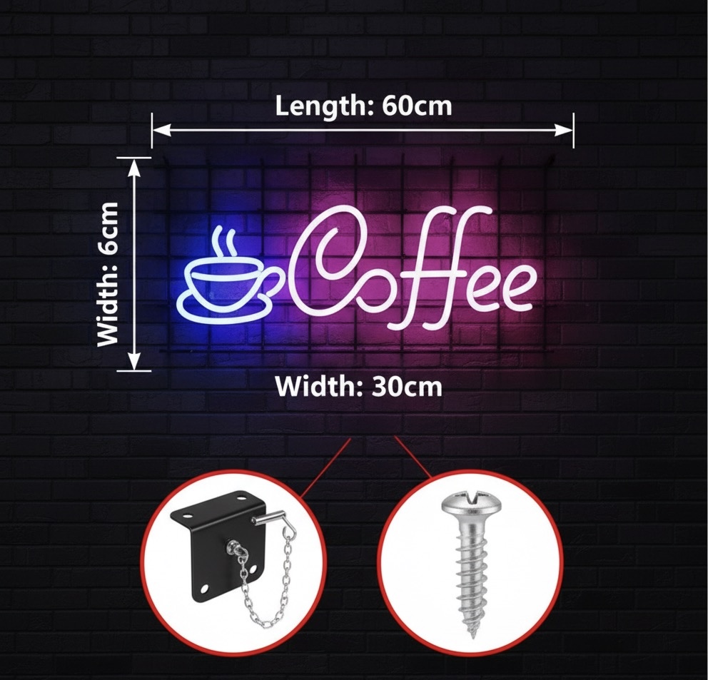 Neon Coffee Sign