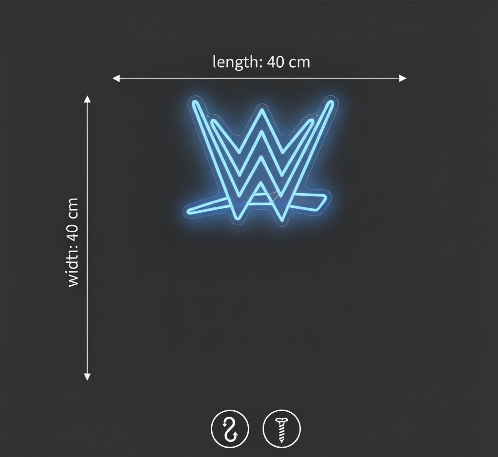 WWE Neon Light Sign
