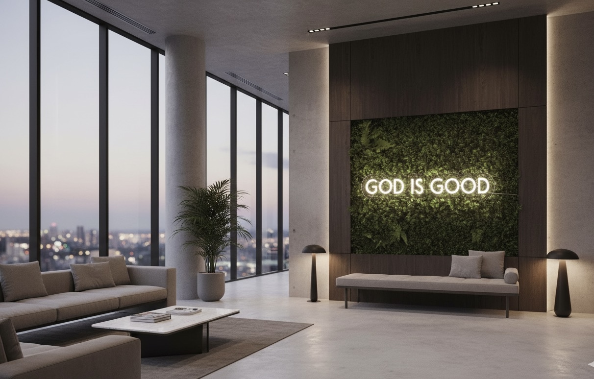 God Is Good Neon Sign