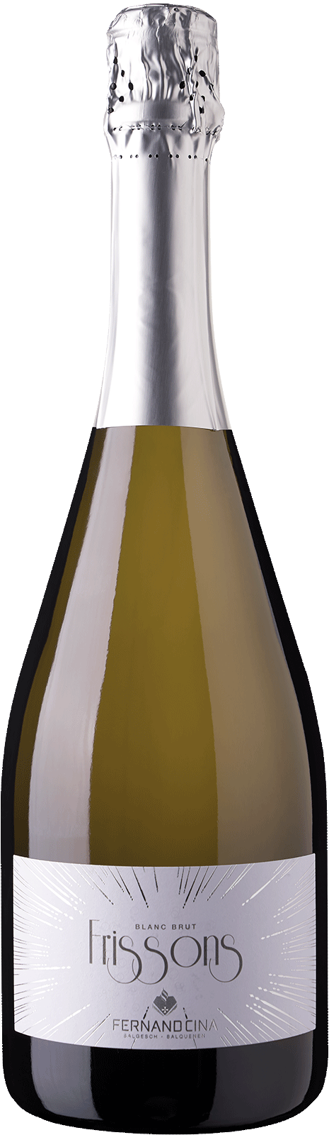 Frissons «Grand vin mousseux Brut»