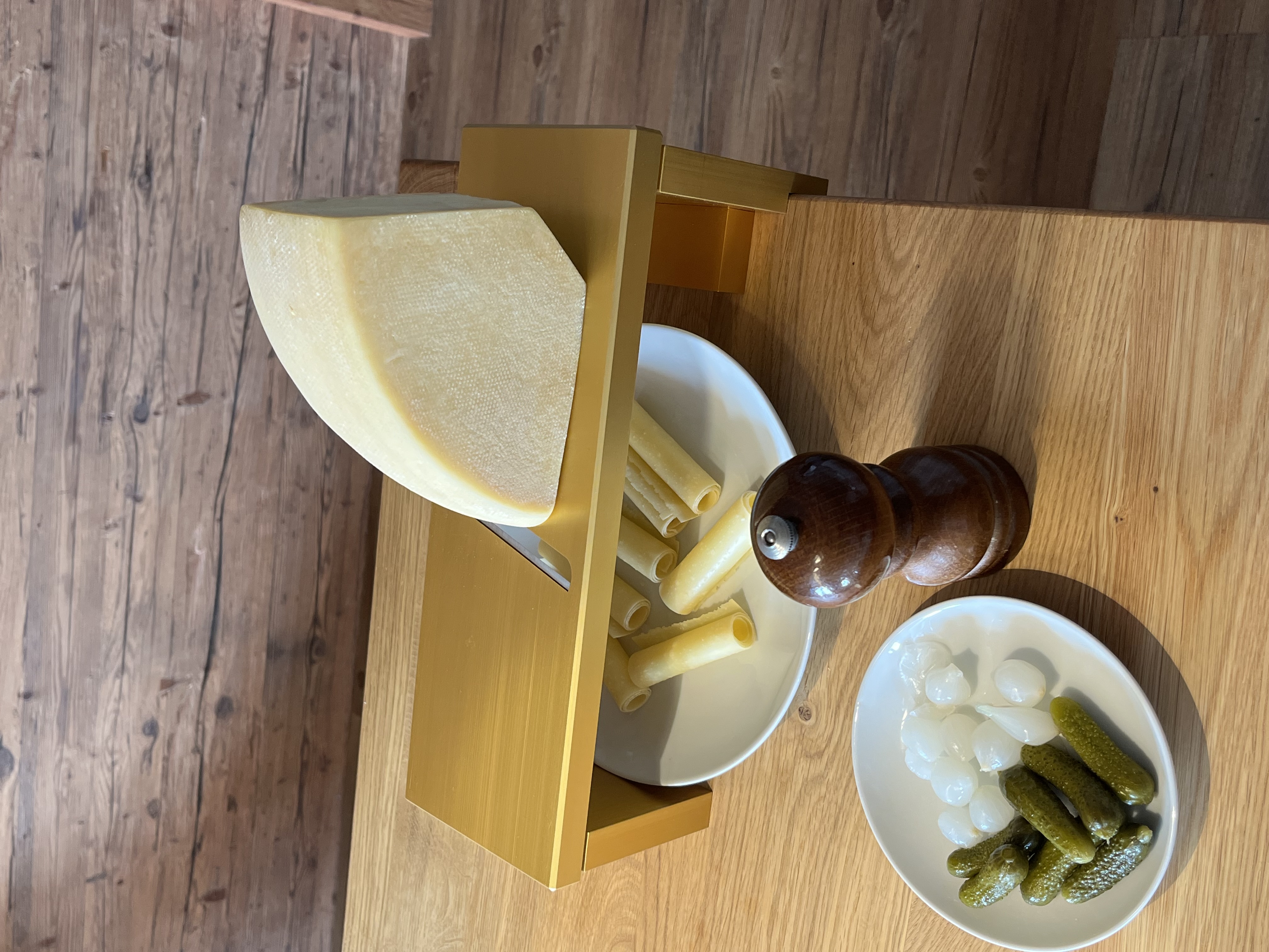 Käsehobel aus Aluminium