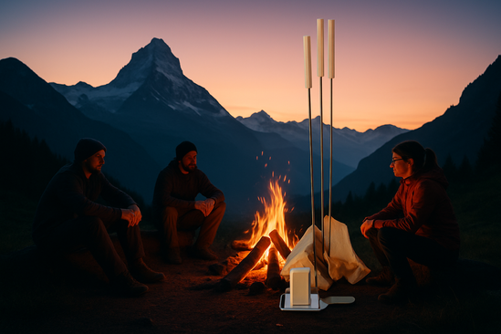 Outdoor-Fondue Gabeln – Genuss mit Abstand zum Feuer
