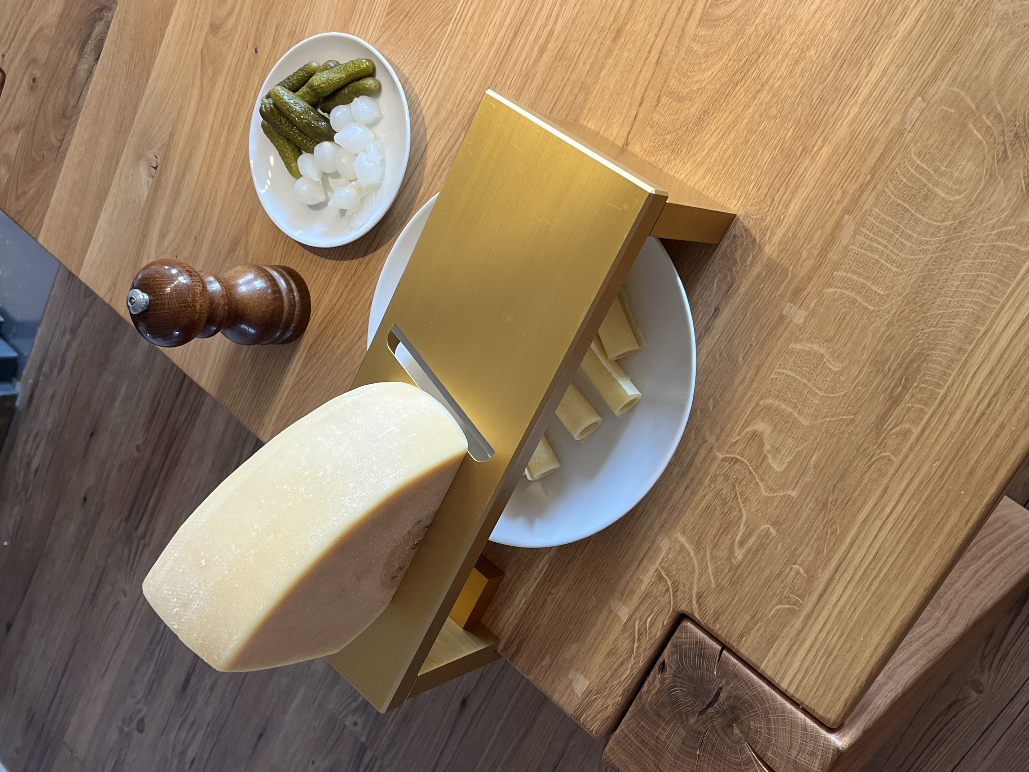 Käsehobel aus Aluminium