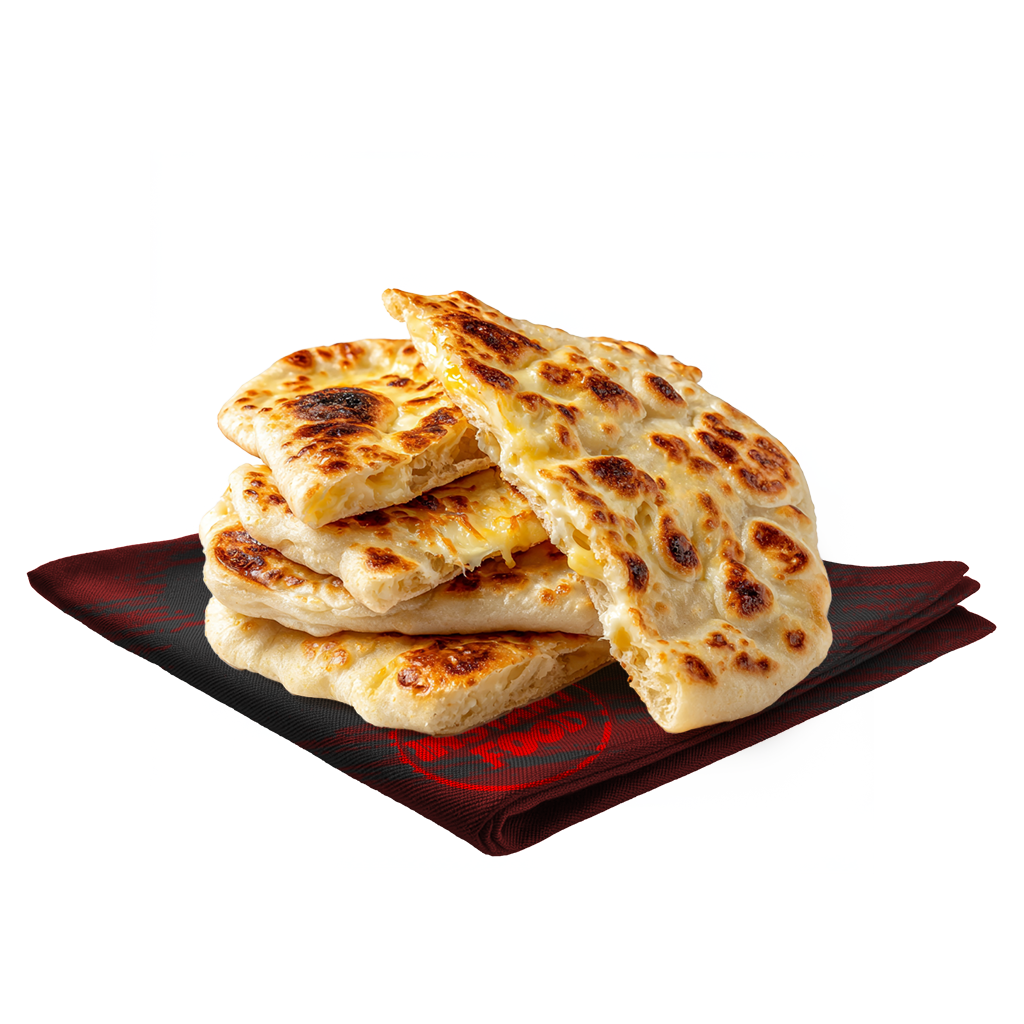 Naan maison fromage