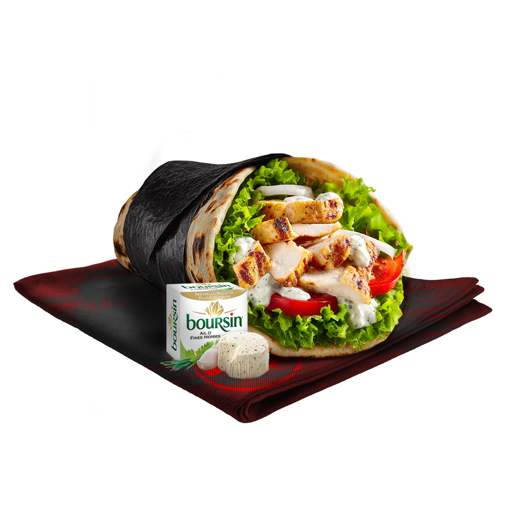 Sandwichs naan fromage