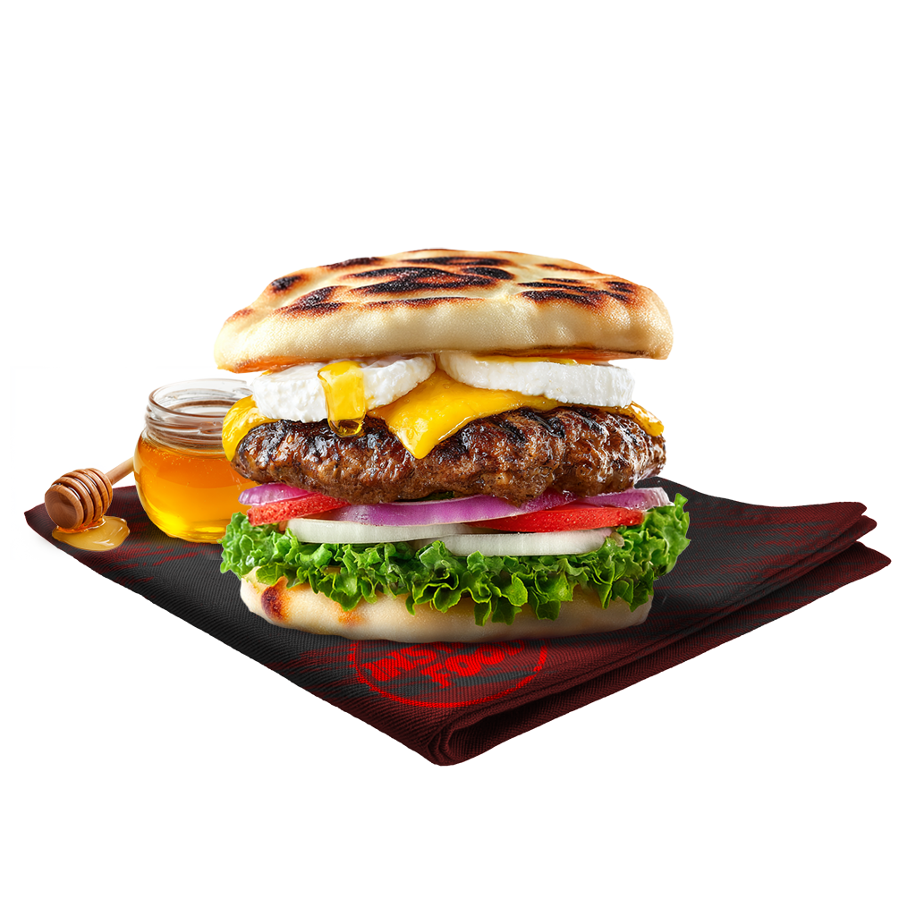 Nos spécialités burgers pain naan fromage