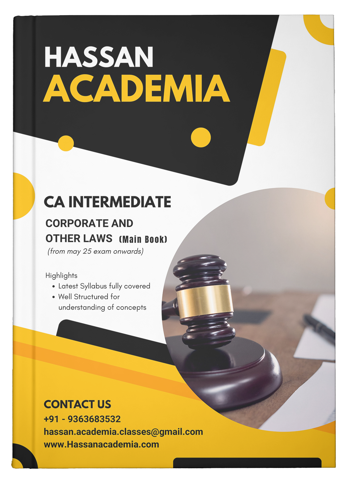 Regular Text book for CA Inter Corporate & Other Law
