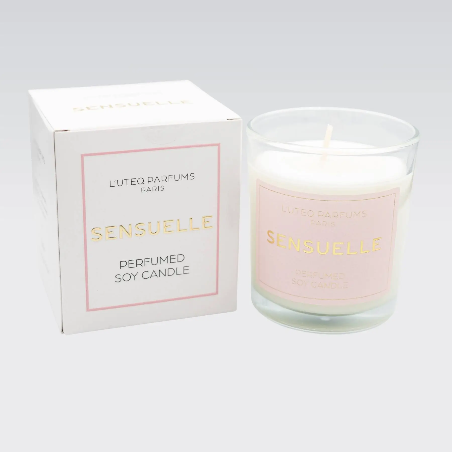 SOJŲ ŽVAKĖ L’UTEQ PARFUMS PARIS – SENSUELLE 180g