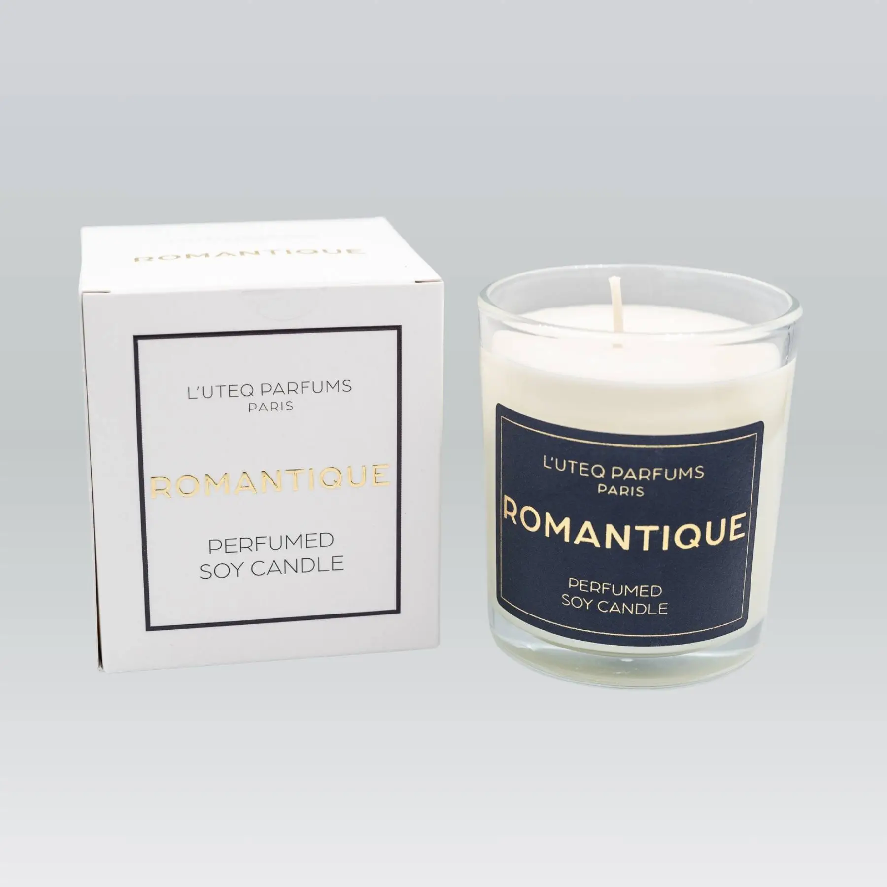 SOJŲ ŽVAKĖ L’UTEQ PARFUMS - ROMANTIQUE 180g