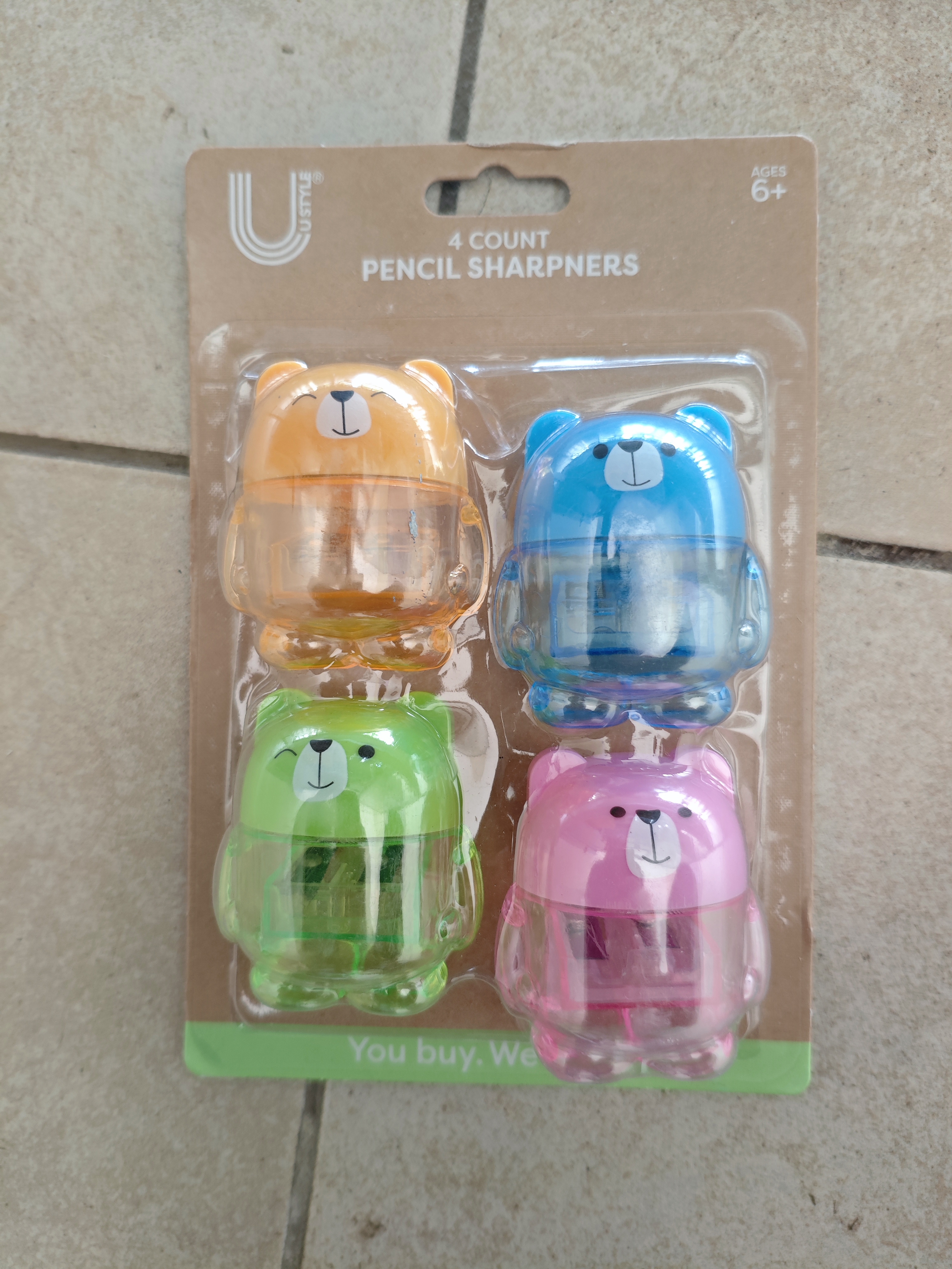 Sacapuntas de ositos