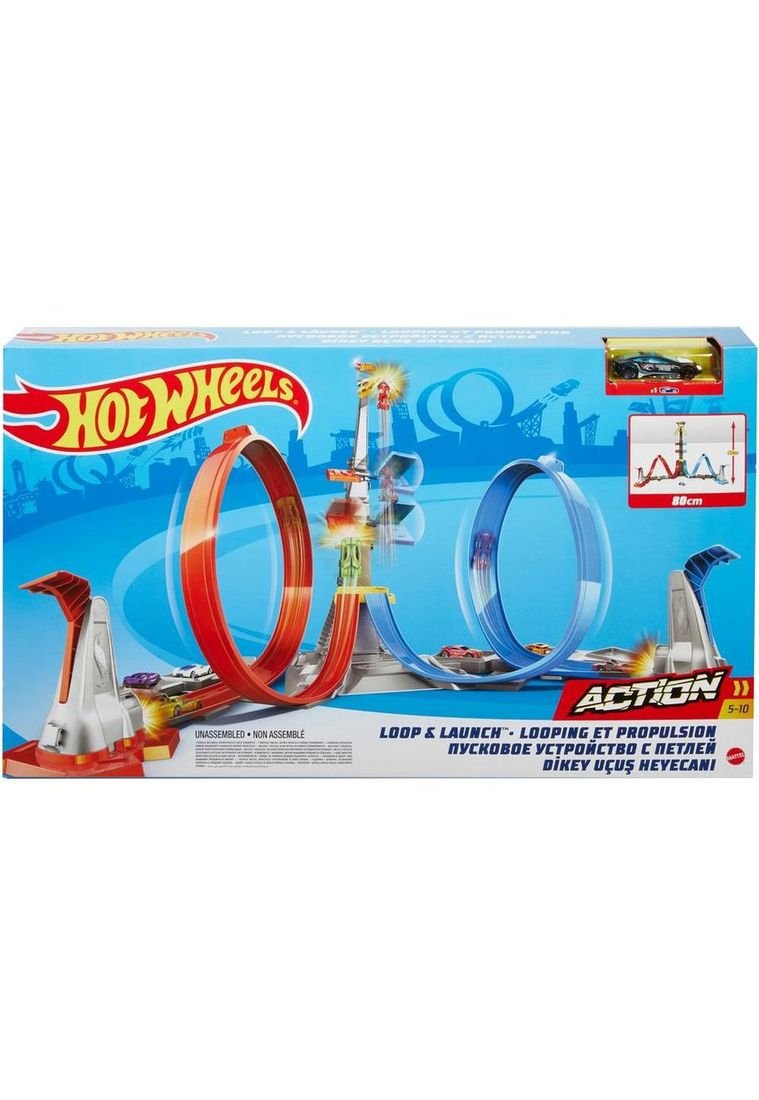 Pista Hot Wheels Loop & Launch