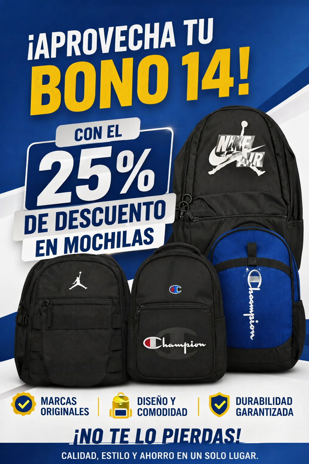 Mochilas Deportivas Originales